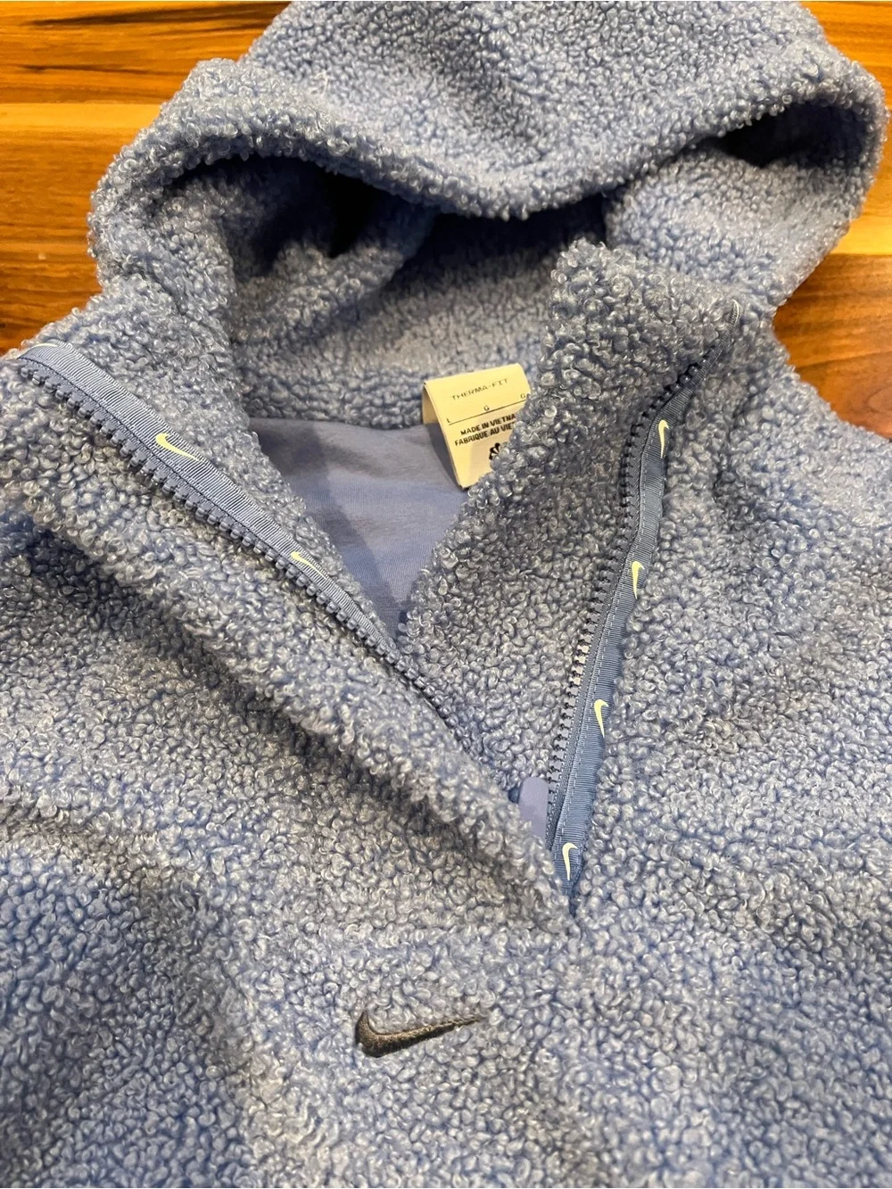 Girl Nike quarter zip pullover